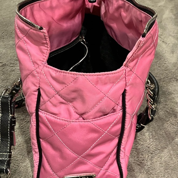 Prada Tessuto Shoulder Bag with Chain Straps, EUC, Authenticated - Picture 13 of 14